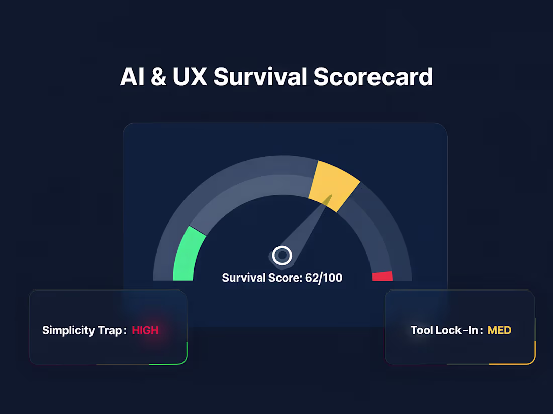 Cover image for AI & UX Survival Scorecard – Spot Hidden Platform Risks
