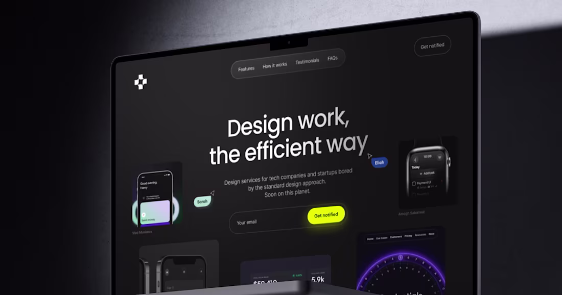 Cover image for Responsive Landing Page Design with Framer