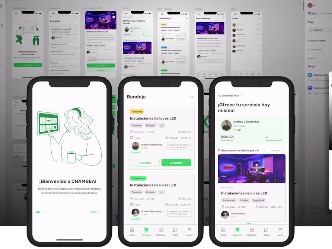 Cover image for App Design Chambea