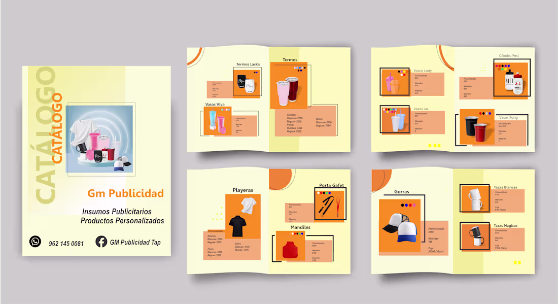 Cover image for Promotional Products Catalog desing
Commercial catalog