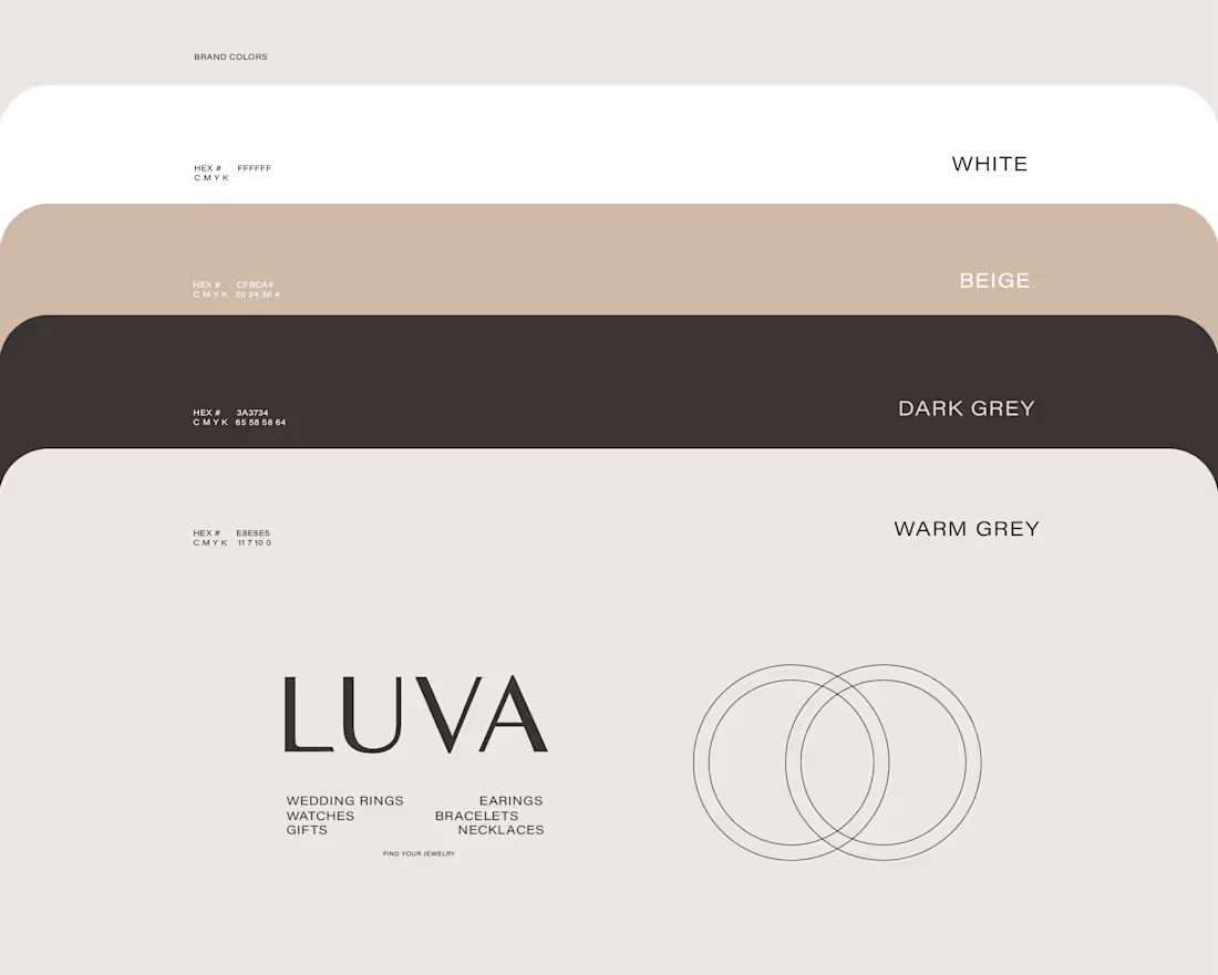 Cover image for LUVA | Visual Brand Identity 