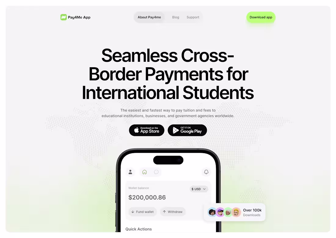 Cover image for Pay4me Landing Restructuring & Redesign