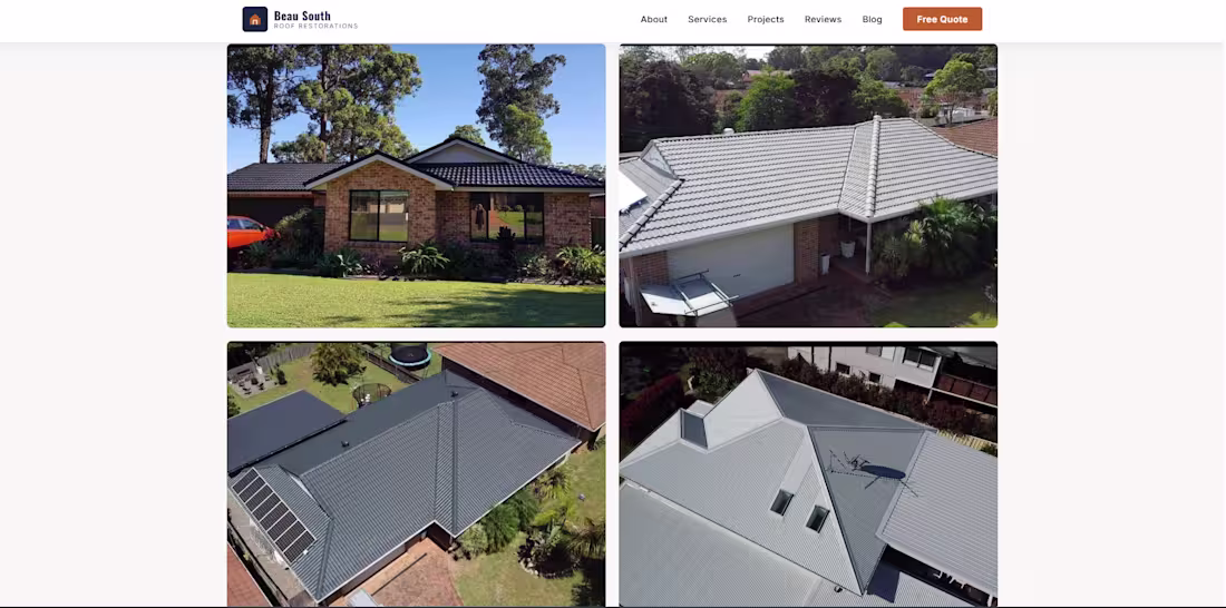 Cover image for Title: Roofing Service Platform Deployment
Role: