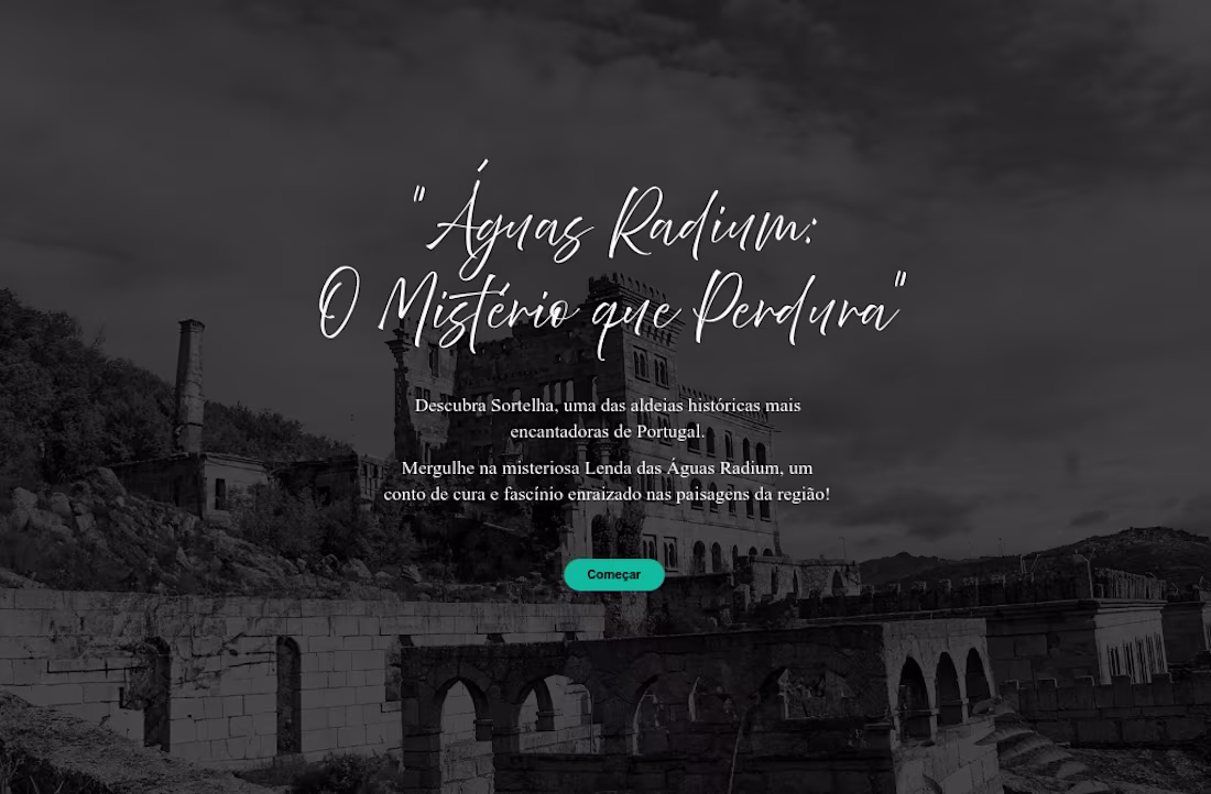 Cover image for Águas Radium: O Mistério que Perdura | Interactive Documentary