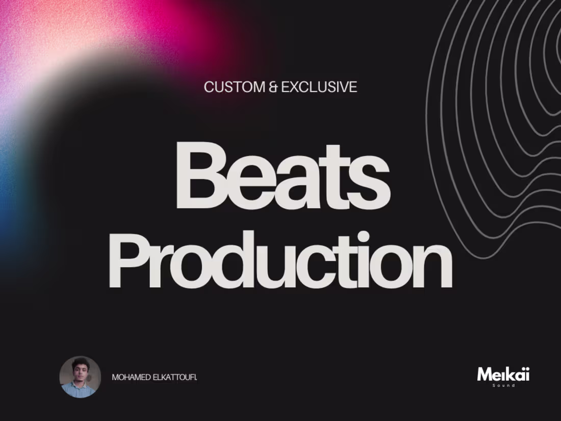 Cover image for Custom, Exclusive Beats with Complete Mix & Mastering included