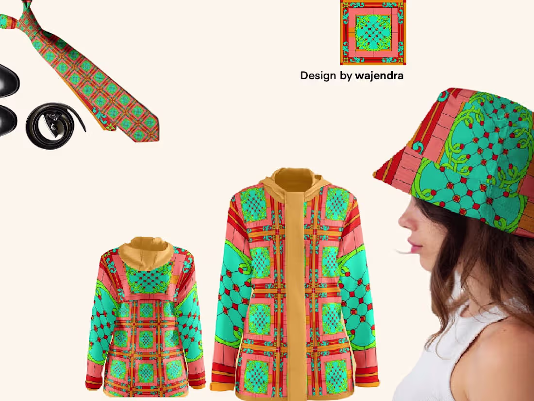 Cover image for I will create seamless pattern designs for fabrics, etc.