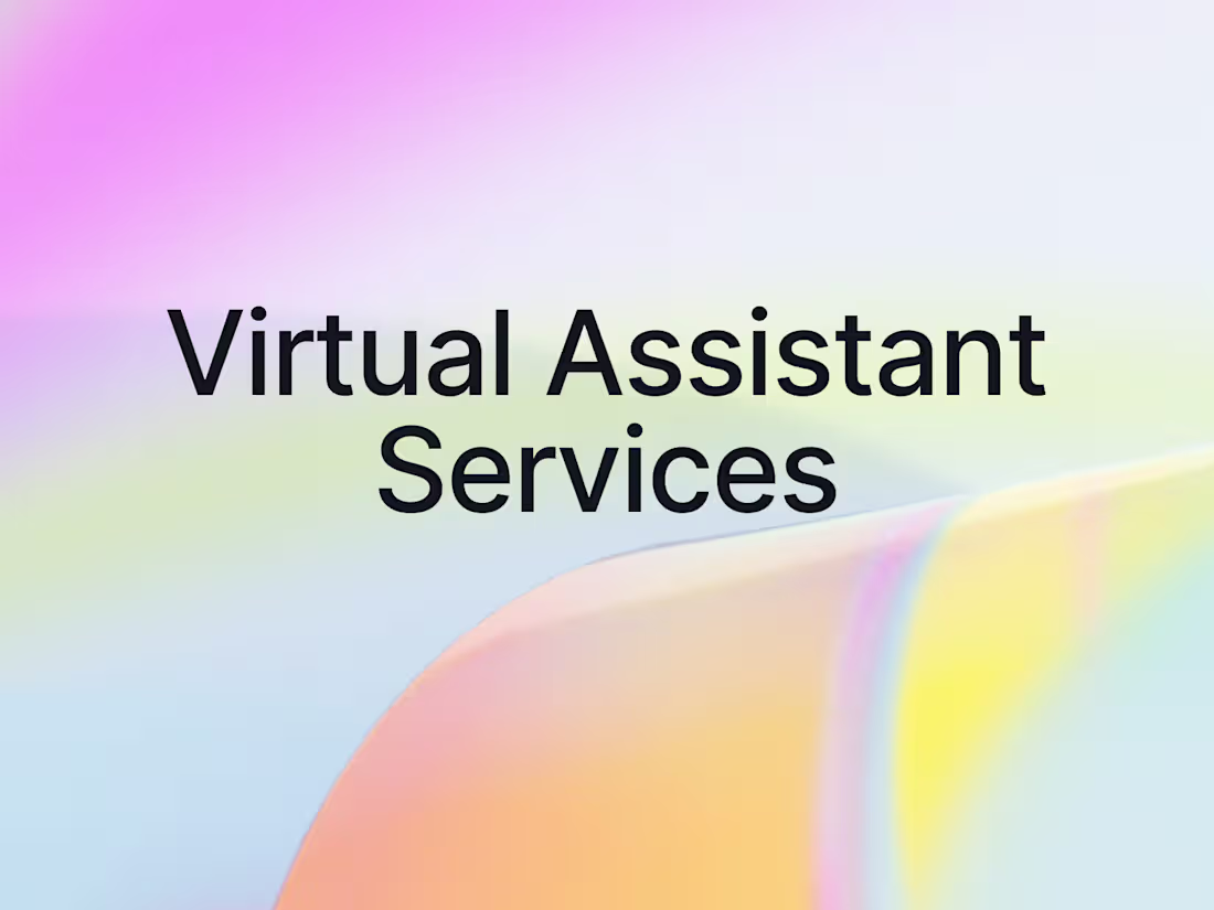 Cover image for Virtual Assistant Services