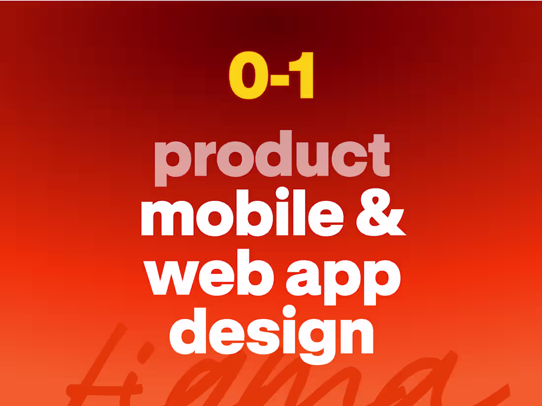 Cover image for Product design (UI/UX)