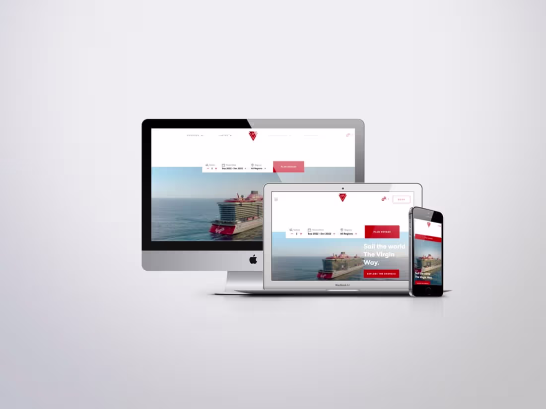 Cover image for Virgin Voyages - Cruise Hotel Bookings