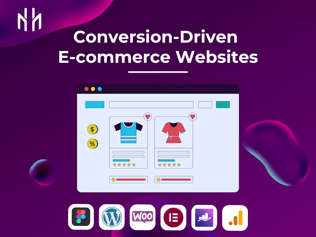 Cover image for High-Converting WordPress E-Commerce website with WooCommerce