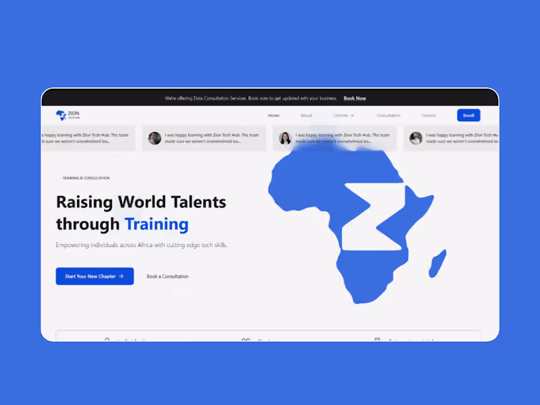 Cover image for Zion Tech Hub