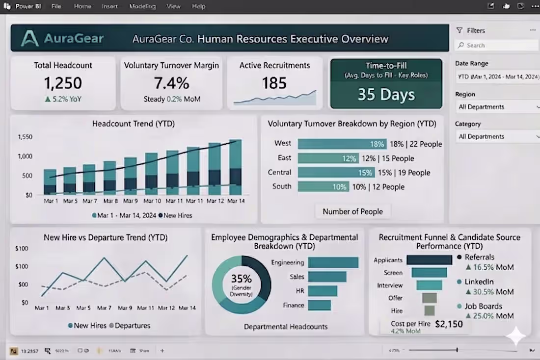 Cover image for Data Analytics & Power BI Dashboards for Business Growth
