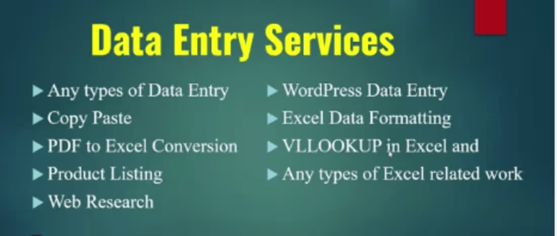 Cover image for DATA ENTRY SPECIALIST