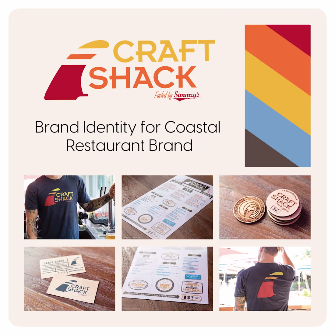 Cover image for Working on this coastal restaurant brand identity — a blend ...