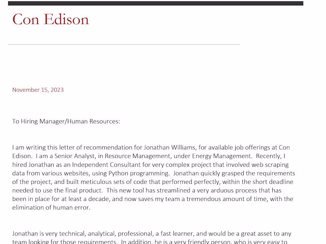 Cover image for Automated Data Scraping Solution - Con Edison