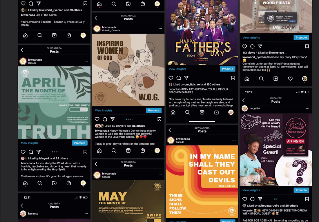 Cover image for Instagram Content Design