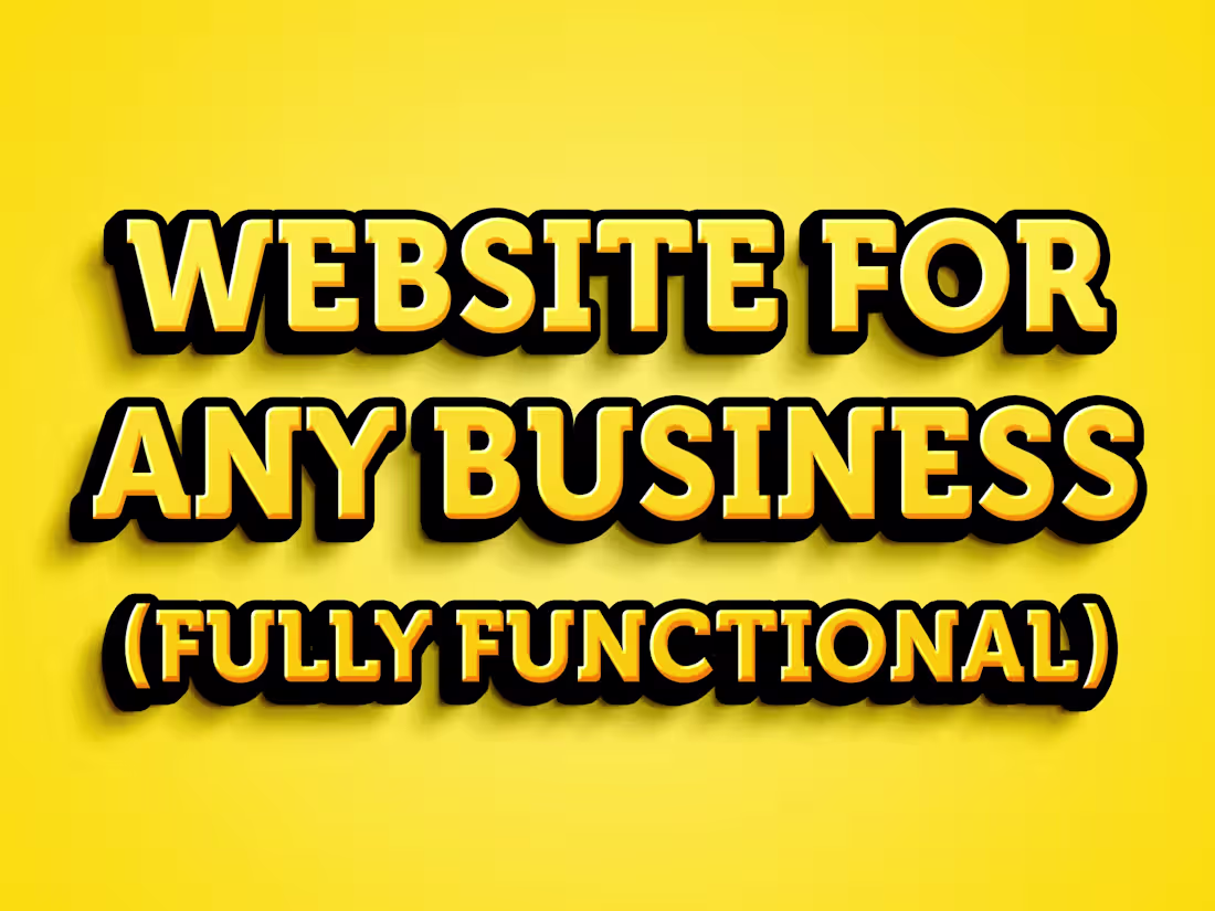 Cover image for Get Your Eye-catching Fully Functional Responsive Website