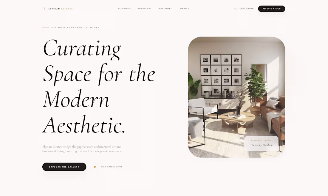 Cover image for Estate Website (UI/UX + Web)
What