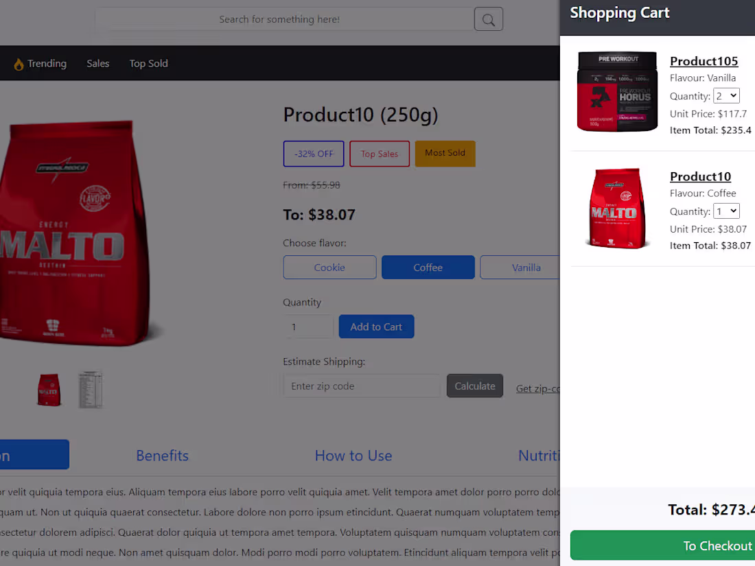 Cover image for Full-Stack E-Commerce