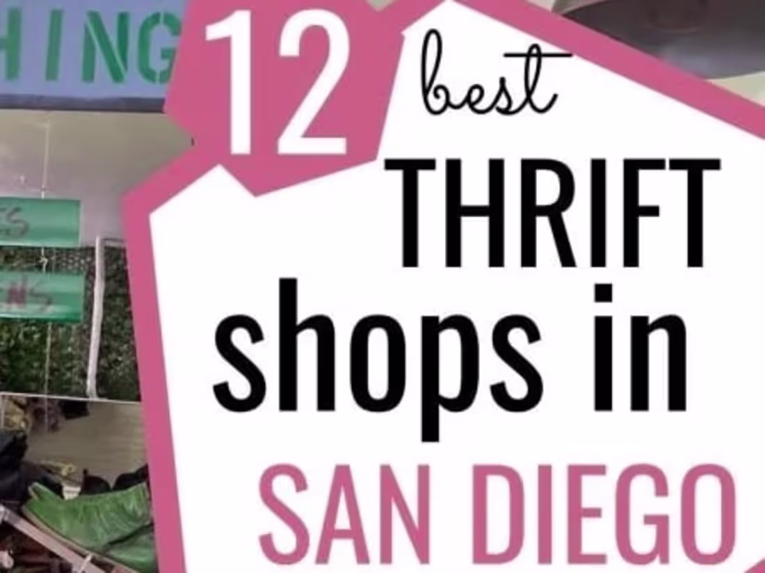 Cover image for 12 best thrift stores in San Diego