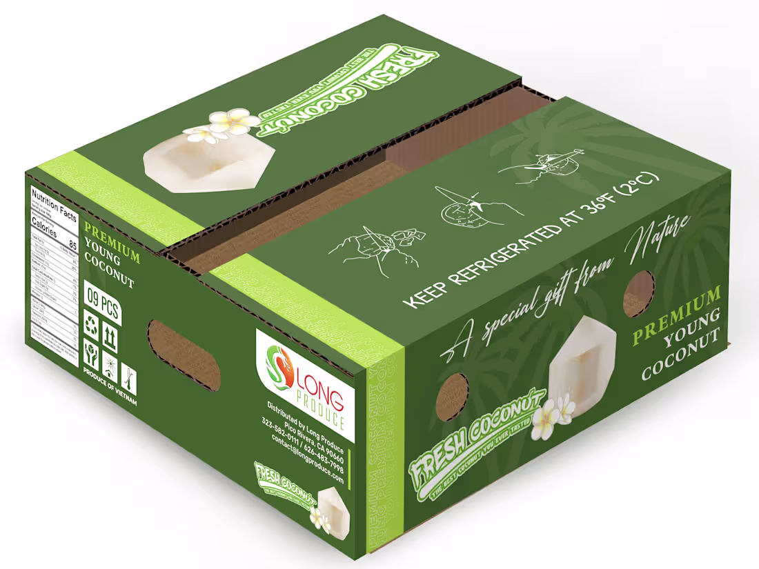 Cover image for Coconut Box - Packaging Design