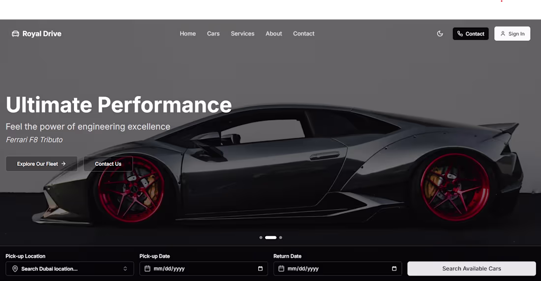 Cover image for RentalCars Project