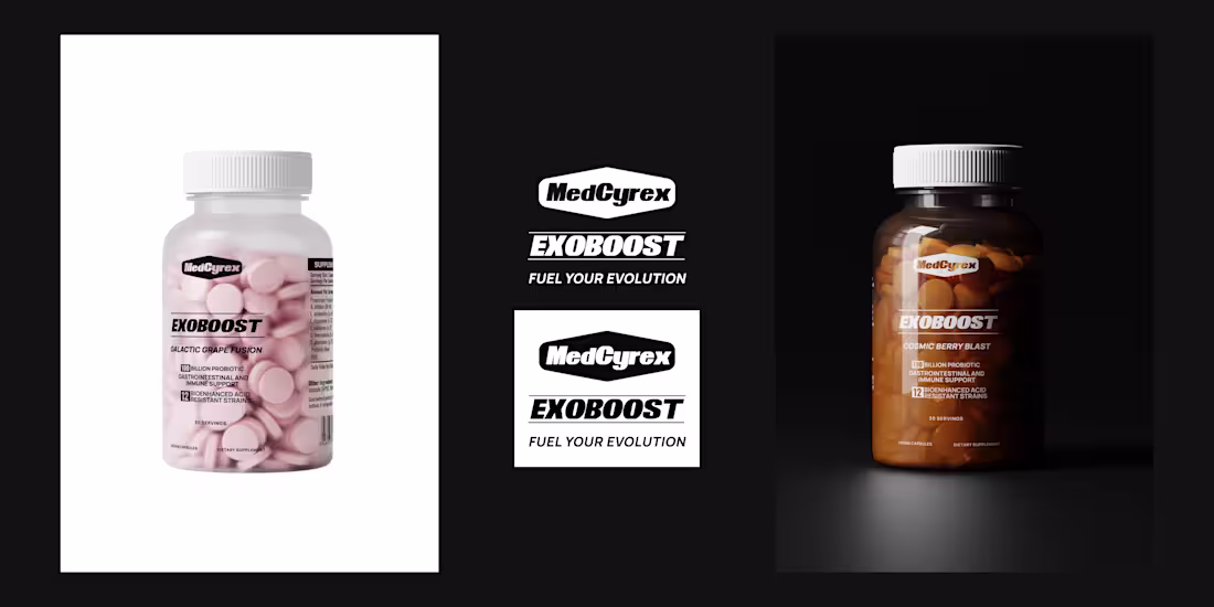 Cover image for Creative Package Design for MedCyrex Supplement