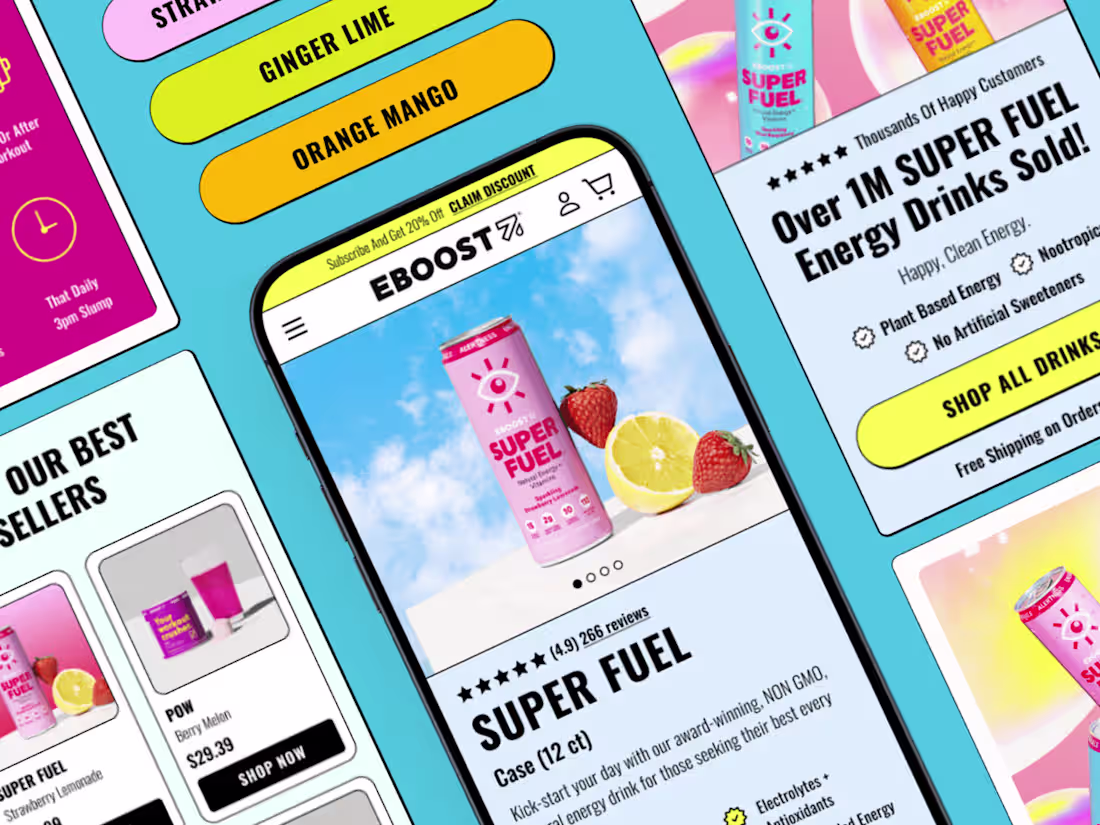 Cover image for eBoost - Web design