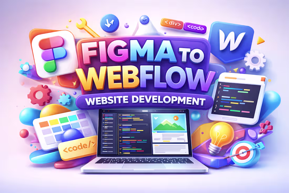 Cover image for Webflow - Convert figma to webflow website
