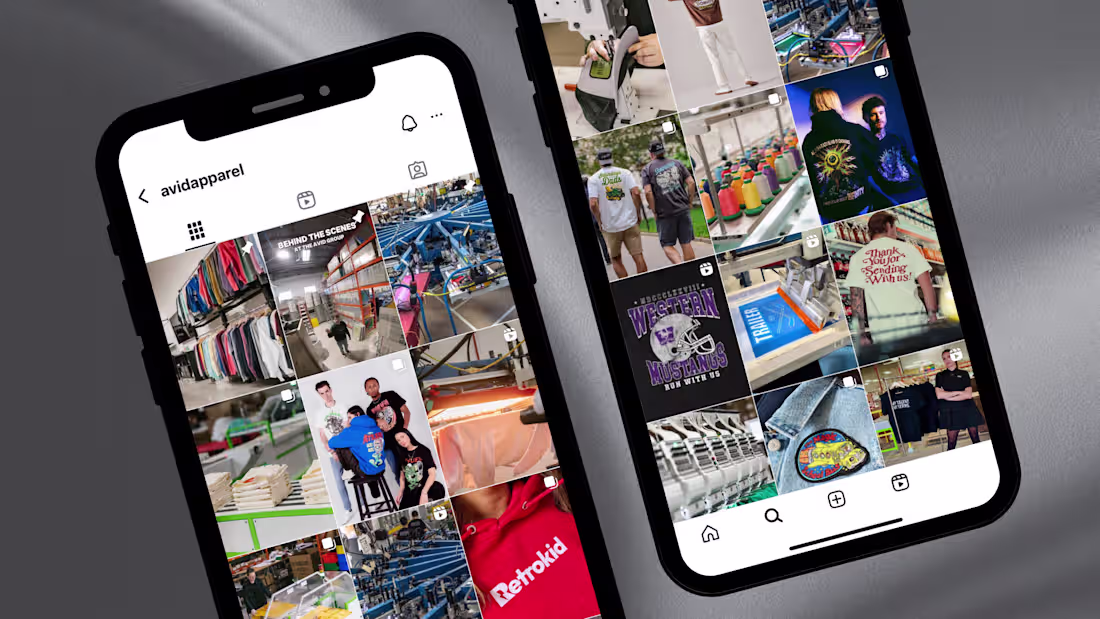 Cover image for Social Media Management | Apparel Manufacturer