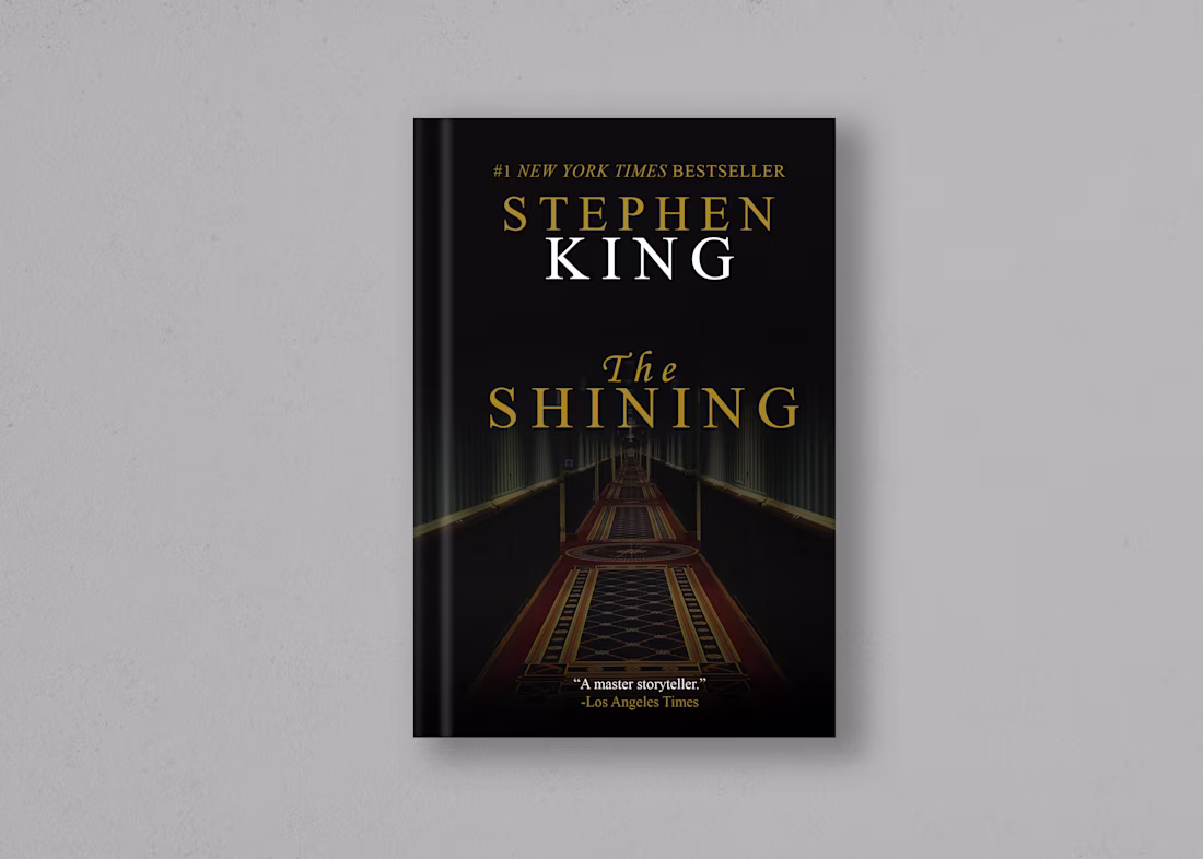 Cover image for The Shining Book Cover Reimagined