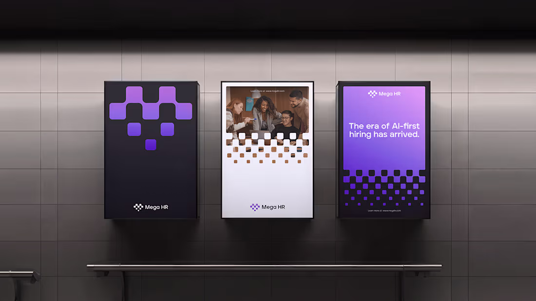 Cover image for Mega HR - Brand Identity and Website Design