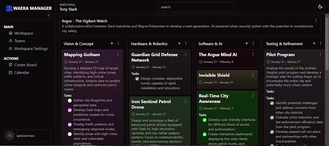 Cover image for Waera Task Management App