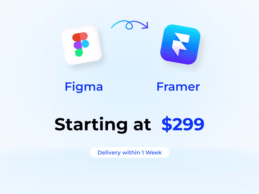 Cover image for Figma to Framer