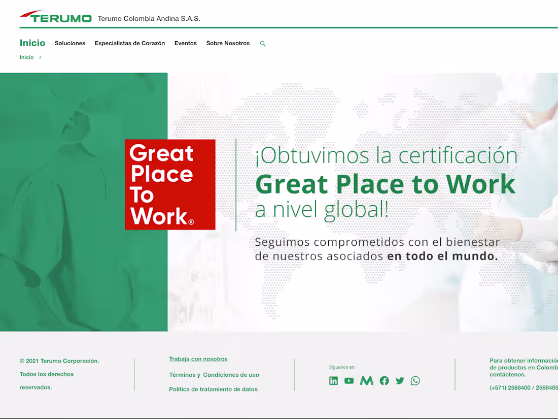 Cover image for Terumo Corporate Redesign