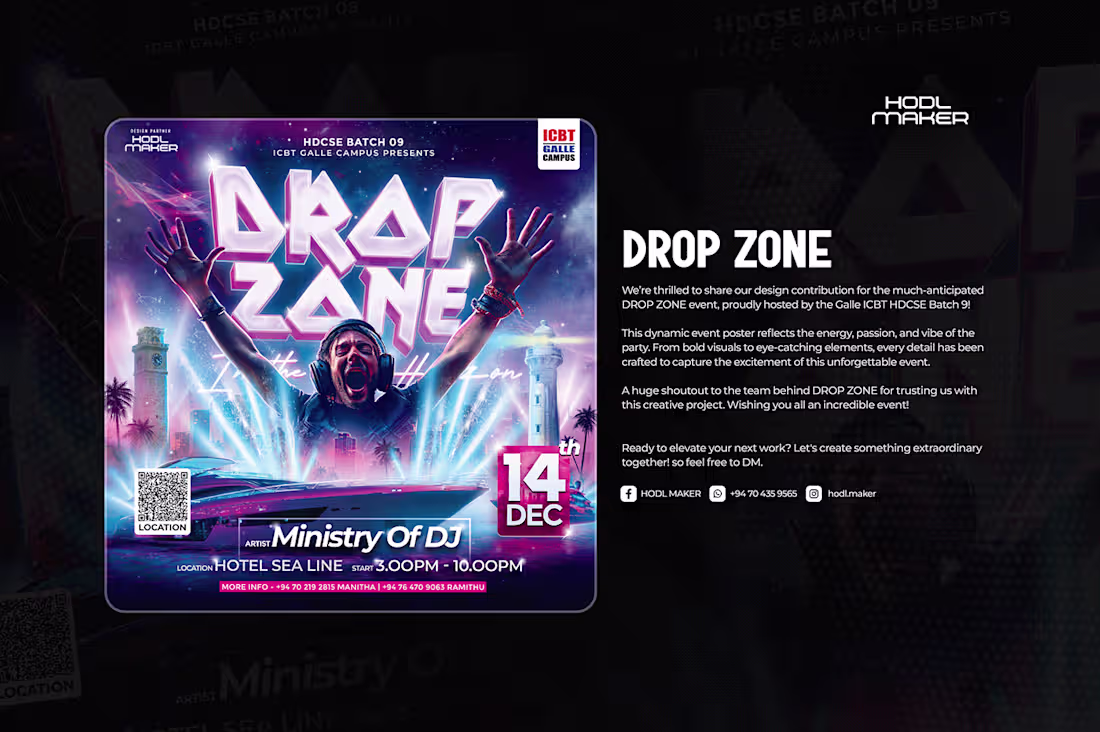 Cover image for Drop Zone – DJ Night