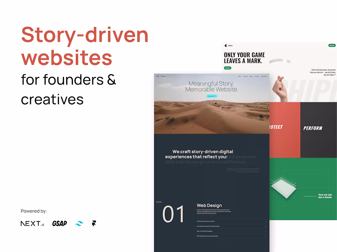 Cover image for Web Design and Development with NextJS