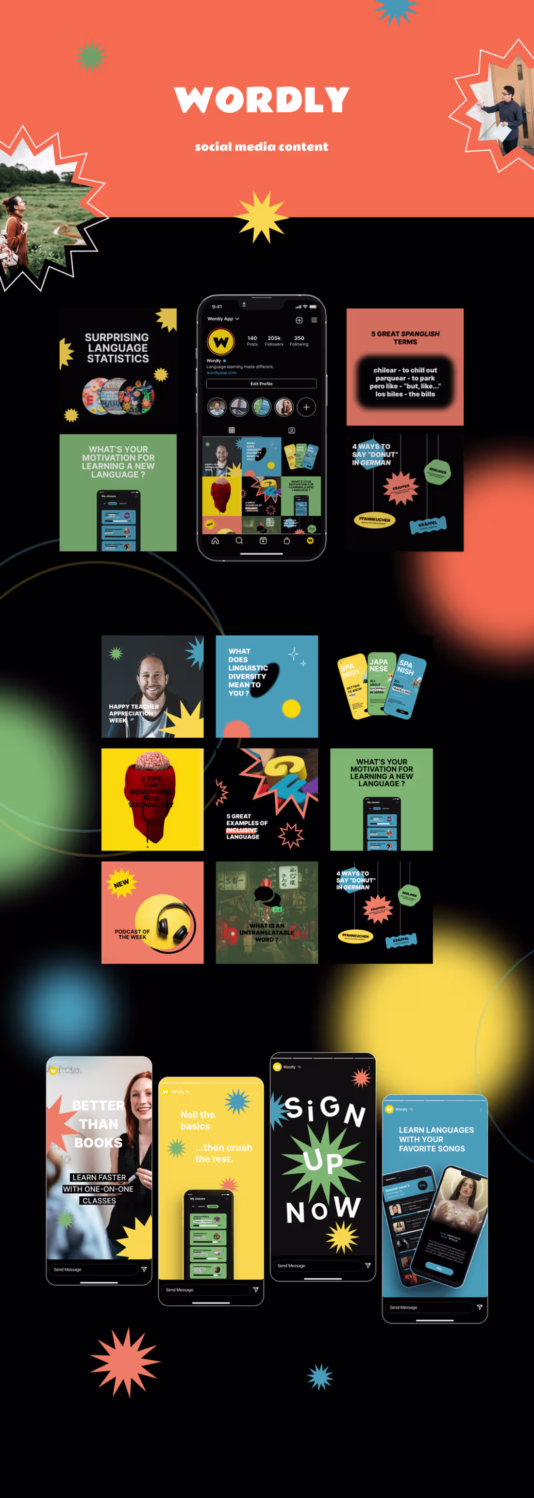 Cover image for Wordly - Social Media content