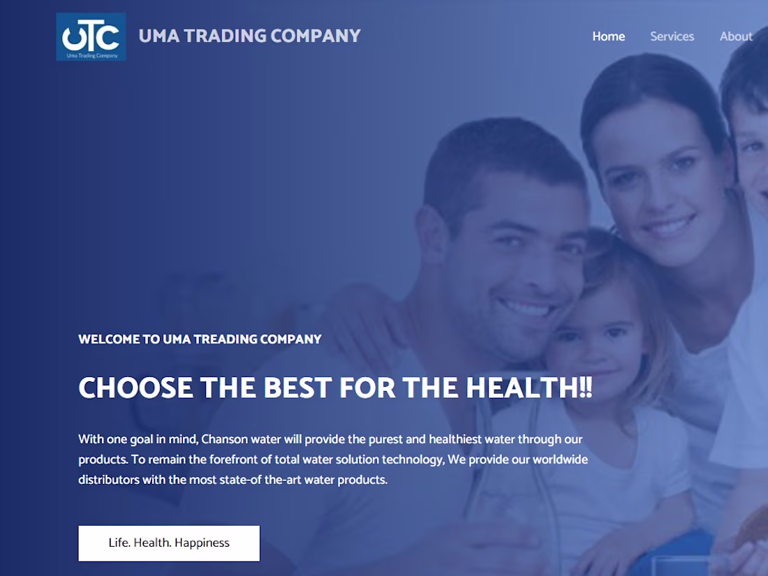 Cover image for UTC Official Website