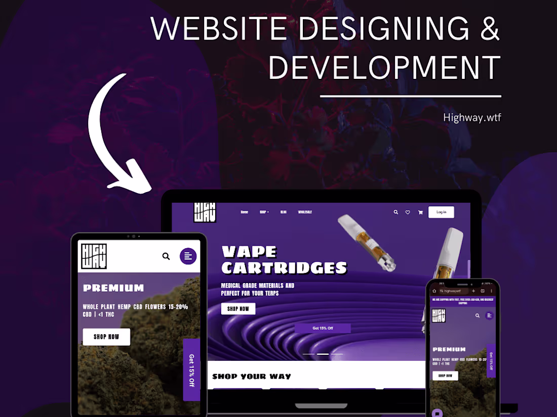 Cover image for Highway Website