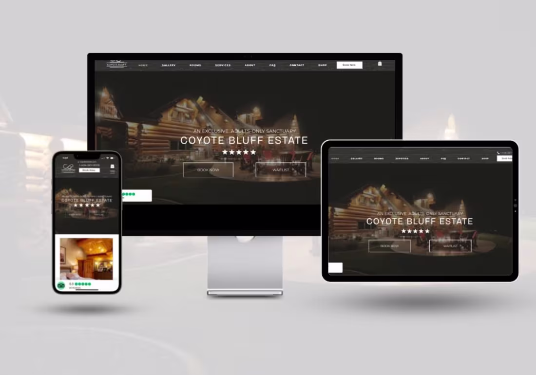 Cover image for Wix Studio: Luxury Vacation Rental