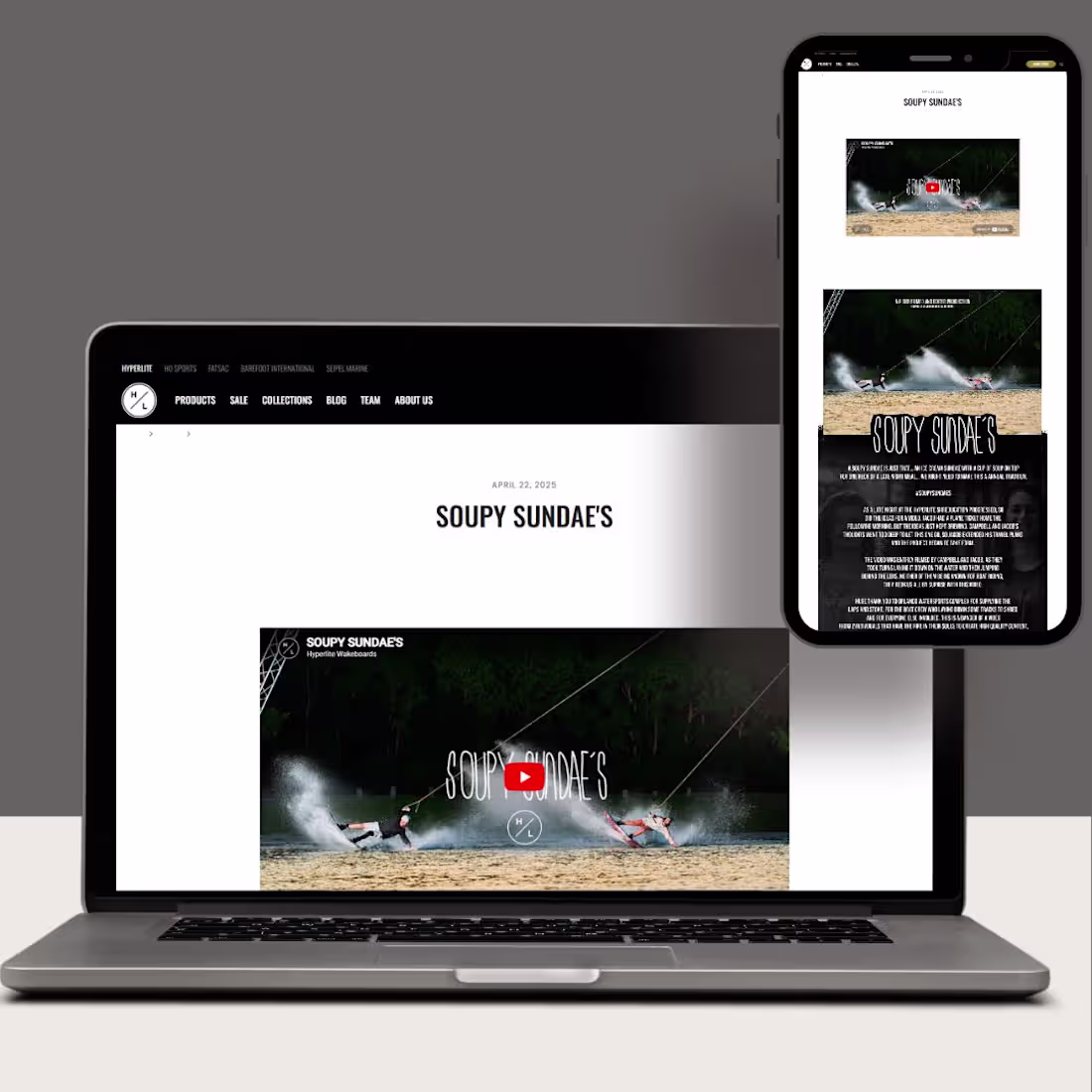 Cover image for Redesigned the website with a