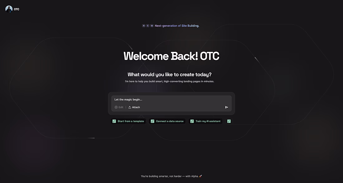 Cover image for AI-powered Website Builder