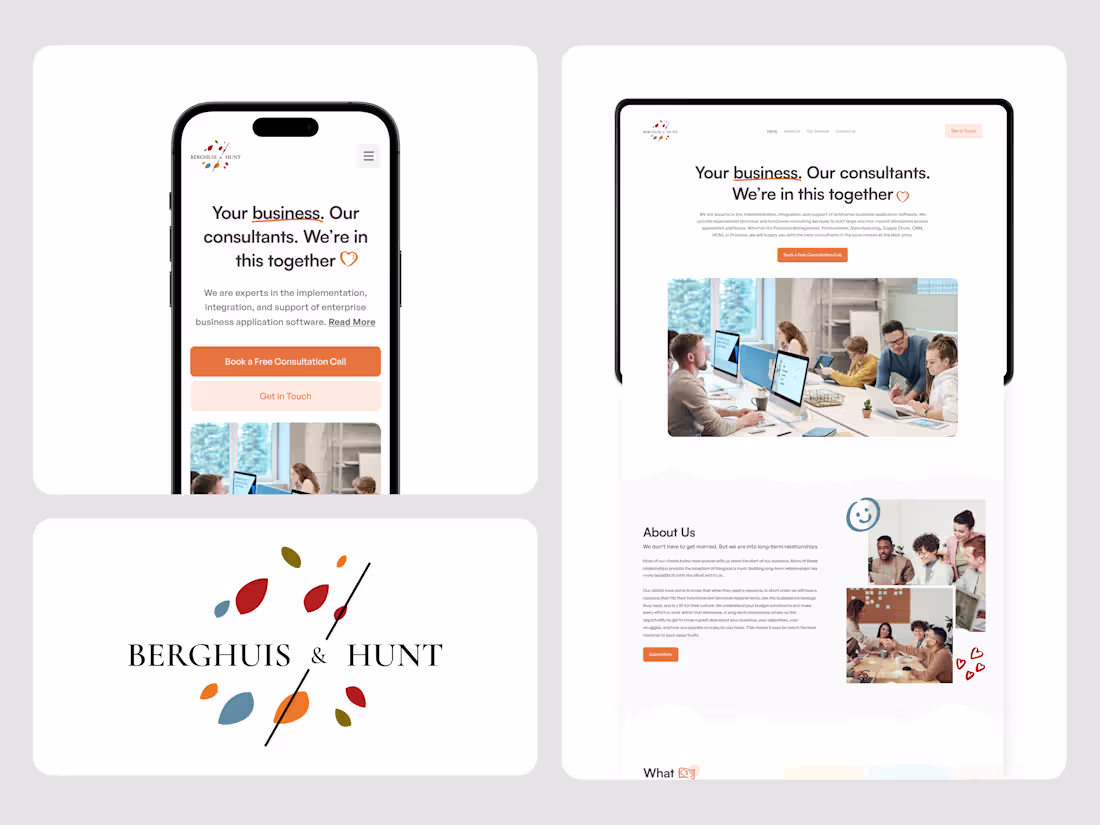 Cover image for Berghuis & Hunt bento box dsign