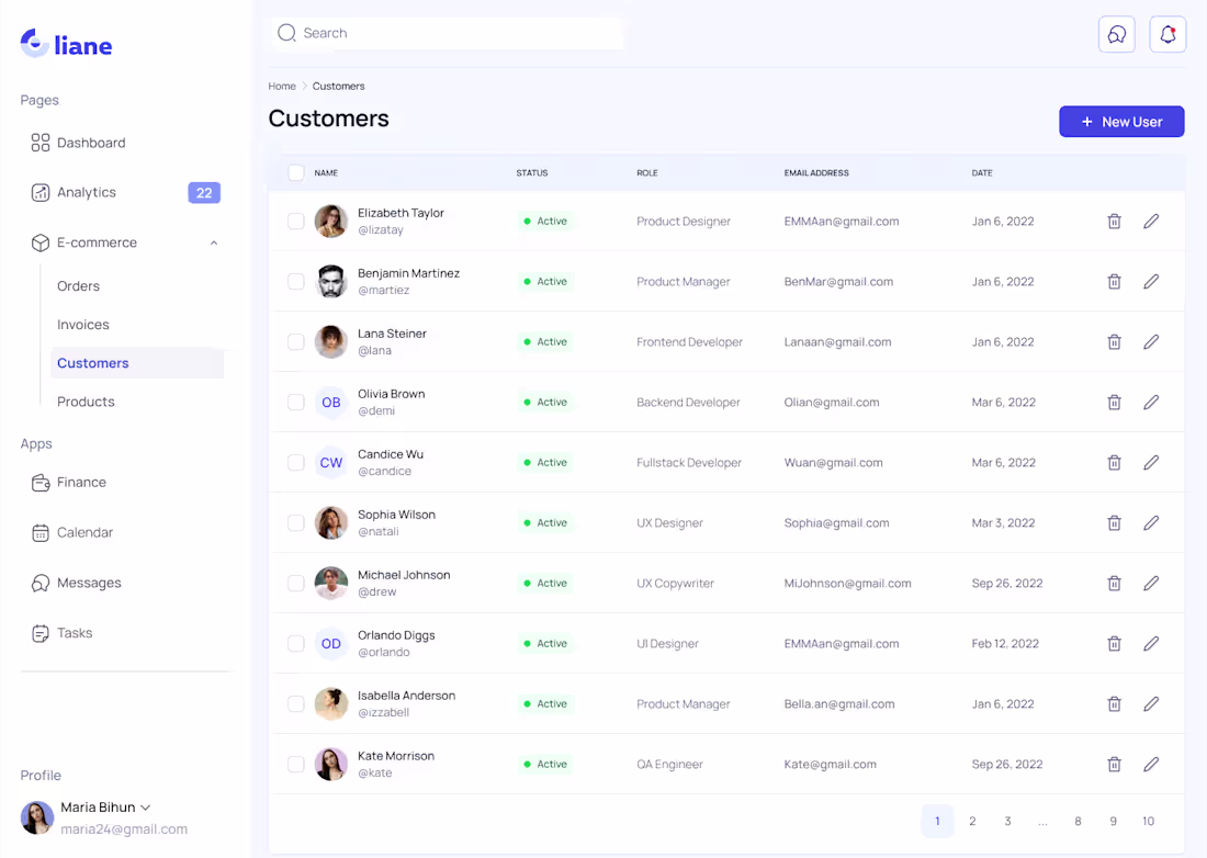 Cover image for UX/UI Designer for Dashboard |