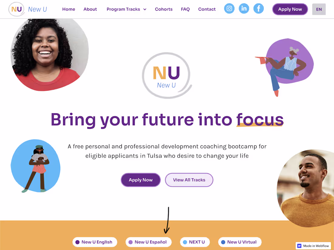 Cover image for Inviting locals to attain brighter future with uplifting course 