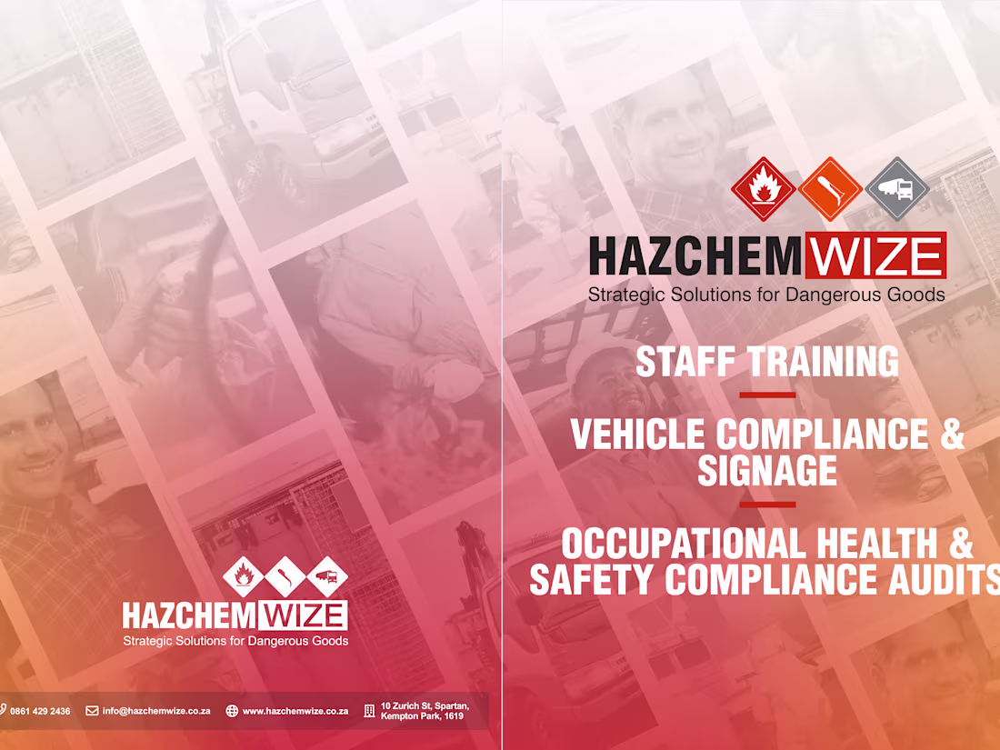 Cover image for HazchemWize Corporate Brochure & Branding