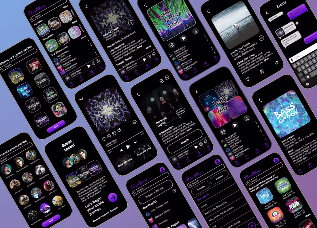 Cover image for WaveRave Music App