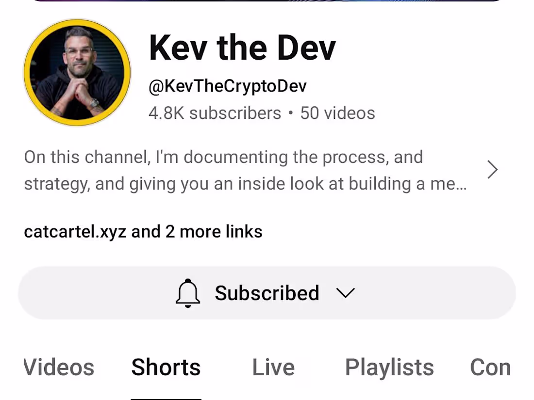 Cover image for Video Editor for Kevthecryptodev 