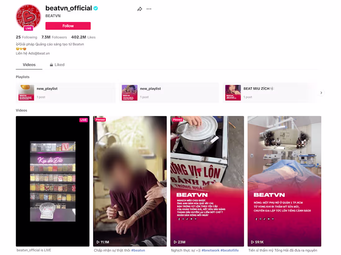 Cover image for Create TikTok content related to news